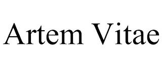 ARTEM VITAE trademark