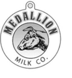 MEDALLION MILK CO. trademark