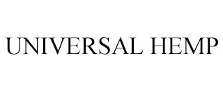 UNIVERSAL HEMP trademark