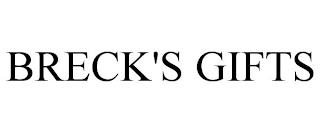 BRECK'S GIFTS trademark