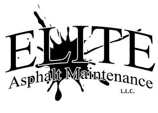 ELITE ASPHALT MAINTENANCE L.L.C. trademark