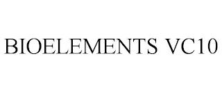 BIOELEMENTS VC10 trademark