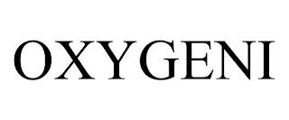 OXYGENI trademark