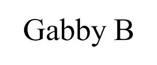 GABBY B trademark