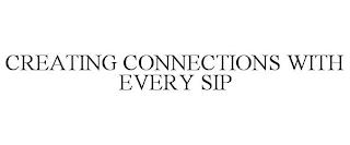 CREATING CONNECTIONS WITH EVERY SIP trademark