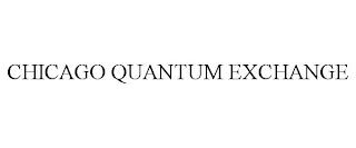 CHICAGO QUANTUM EXCHANGE trademark