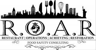 R.O.A.R RESTAURANT OPERATIONS ACHIEVINGRESTORATION trademark