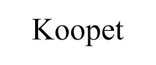 KOOPET trademark