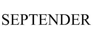 SEPTENDER trademark