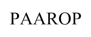 PAAROP trademark