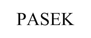 PASEK trademark