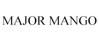 MAJOR MANGO trademark