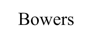 BOWERS trademark