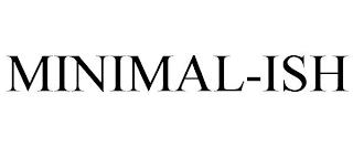 MINIMAL-ISH trademark