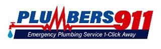 PLUMBERS911 EMERGENCY PLUMBING SERVICE 1-CLICK AWAY trademark