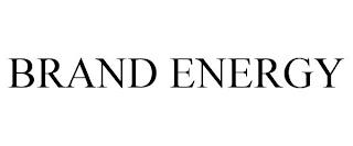 BRAND ENERGY trademark