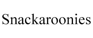 SNACKAROONIES trademark