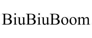 BIUBIUBOOM trademark