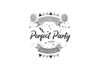 THE PERFECT PARTY BOUTIQUE trademark