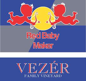 RED BABY MAKER VEZÉR FAMILY VINEYARD trademark