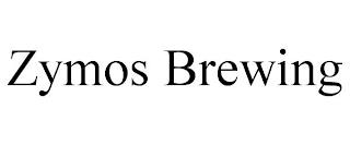 ZYMOS BREWING trademark