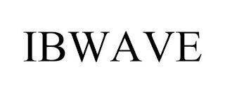 IBWAVE trademark