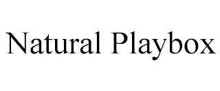 NATURAL PLAYBOX trademark