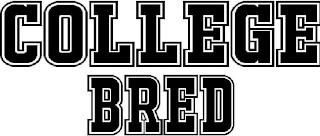 COLLEGE BRED trademark