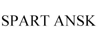 SPART ANSK trademark