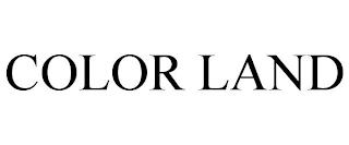 COLOR LAND trademark