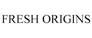 FRESH ORIGINS trademark