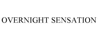 OVERNIGHT SENSATION trademark