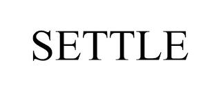 SETTLE trademark