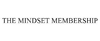 THE MINDSET MEMBERSHIP trademark