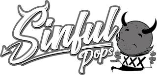 SINFUL POPS XXX trademark