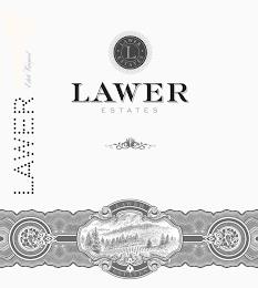 L ·LAWER ESTATES·  LAWER ESTATES LAWER ESTATES LAWER ESTATE VINEYARD trademark