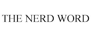 THE NERD WORD trademark