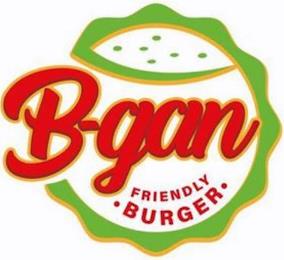 B-GAN FRIENDLY · BURGER · trademark