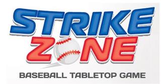 STRIKE ZONE BASEBALL TABLETOP GAME trademark