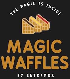 THE MAGIC IS INSIDE MAGIC WAFFLES BY BETRAMOS trademark