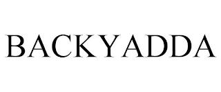 BACKYADDA trademark