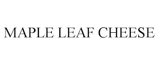 MAPLE LEAF CHEESE trademark