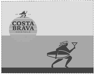 EST LA COSTA BRAVA COCKTAILS trademark