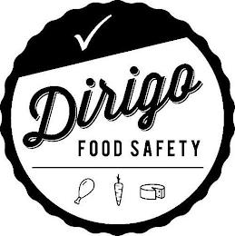 DIRIGO FOOD SAFETY trademark