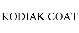 KODIAK COAT trademark