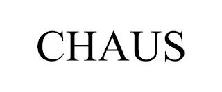 CHAUS trademark