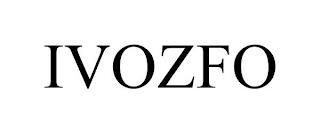 IVOZFO trademark