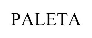 PALETA trademark