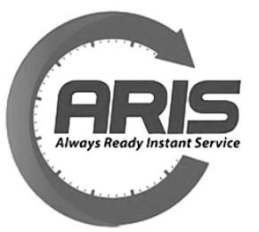 ARIS ALWAYS READY INSTANT SERVICE trademark