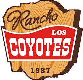 RANCHO LOS COYOTES 1987 trademark